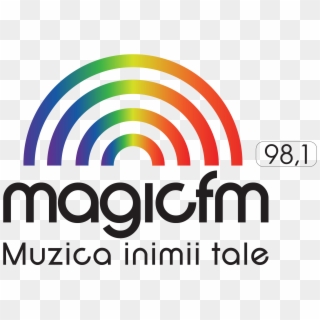 Logo Magic Fm Botosani Scris Negru 01 - Magic Fm, HD Png Download