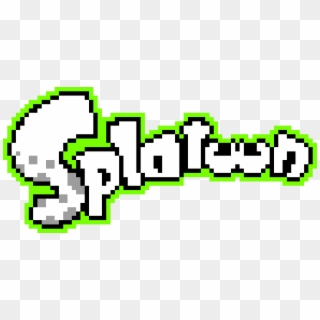 Splatoon Logo Png - Splatoon Logo Pixel Art, Transparent Png