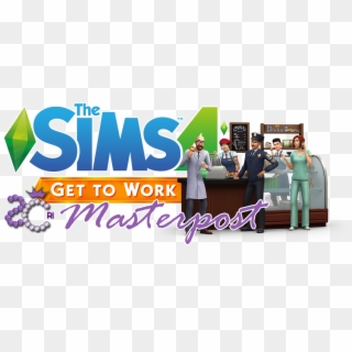 The Sims 4 Get To Work - Company, HD Png Download