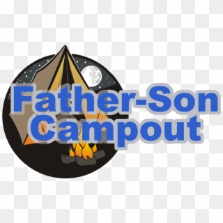 Father-son Campout Logo - Graphic Design, HD Png Download