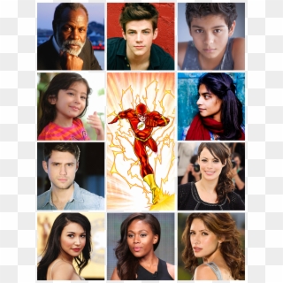 The Flash Spinoff Fancast - Collage, HD Png Download