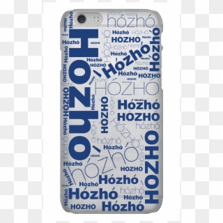 Iphone 6 Clear Case Blue Hozho Design - Mobile Phone Case, HD Png Download