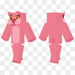 Pink Panther - Minecraft Green Steve Skin, HD Png Download
