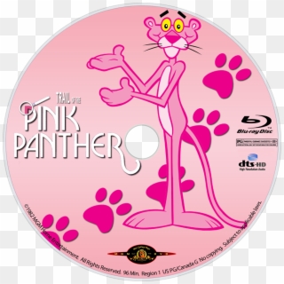 Trail Of The Pink Panther Bluray Disc Image - Pantera Cor De Rosa, HD Png Download