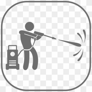 High Pressure Pump Icon Municipalities - High Pressure Washer Icon, HD Png Download