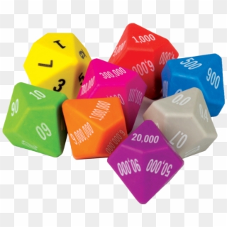 Tcr20807 Place Value Dice 8-pack Image - Dice, HD Png Download