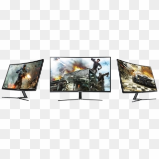 Vx58 Curved Gaming Monitor - Led-backlit Lcd Display, HD Png Download