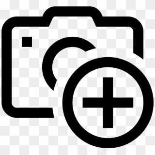 Computer Icons, Camera, Photography, Area, Text Png - Add Photo Icon Png, Transparent Png