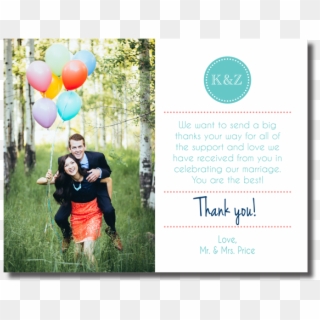 53 Thank You - Balloon, HD Png Download