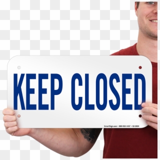 Keep Pool Closed Sign - Smile, HD Png Download