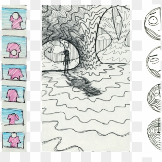 Excerpts From My Sequence Drawing Sketchbook - Illustration, HD Png Download
