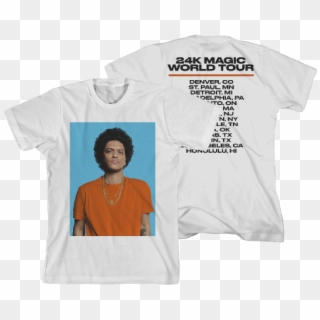 Bruno Mars Mars Photo T-shirt - Strawburry17 Shirts, HD Png Download