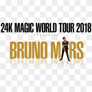 Bruno Mars 24k Magic World Tour Dates 2017 Concert - Poster, HD Png Download