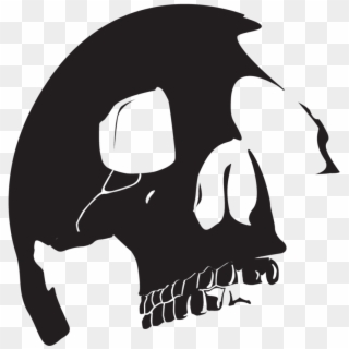 Vector Skull 2 By Envisium On Clipart Library - Png Clipart Vector Skull, Transparent Png