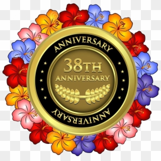 38 Anniversiary Lei - Hawaiian Flowers, HD Png Download
