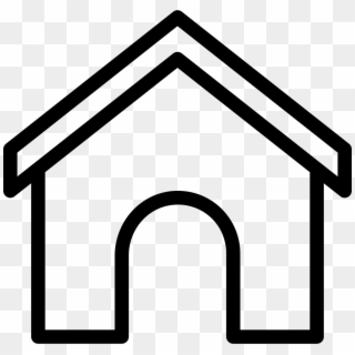 Dog House - - Dog House Clip Art Black And White, HD Png Download