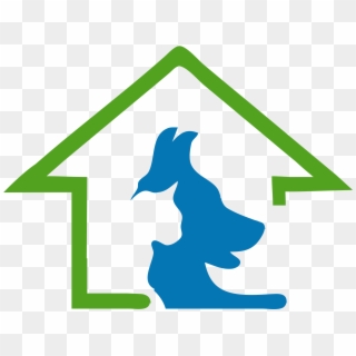 This Free Icons Png Design Of Dog And Cat House - Cat Dog House Logo, Transparent Png
