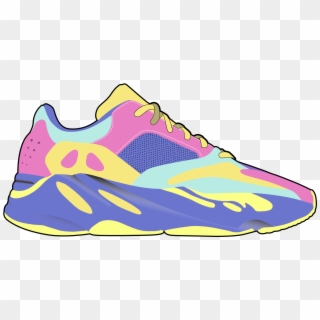 Inspired By /u/dennyskrr, I Made A Teddy Fresh X Yeezy - Sneakers, HD Png Download