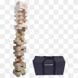 *the Jumbo Version Is Not Produced And Is Not Affiliated - Jenga, HD Png Download