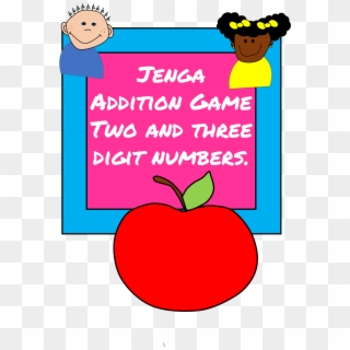 This Is A Jenga Game That Can Be Used During Math Centers, HD Png Download