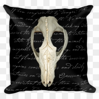 Possum Skull Pillow - Pillow, HD Png Download
