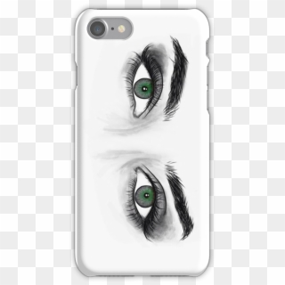Planet Green Eyes Iphone 7 Snap Case - Mobile Phone Case, HD Png Download