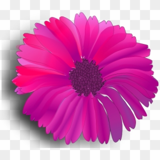 Pink Flower Clip Art, HD Png Download