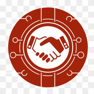 It Consulting & Support - Clipart Blue Handshake, HD Png Download