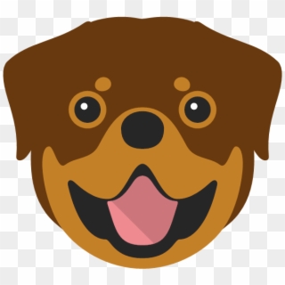 Rottweiler 01 Yappicon Rottweiler 02 Yappicon - Companion Dog, HD Png Download