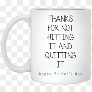 Thanks For Not Hitting It And Quitting It Mug - Nightmare Before Christmas Wife Mug, HD Png Download
