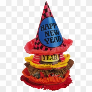 Happy New Year - Vintage New Year Hat, HD Png Download