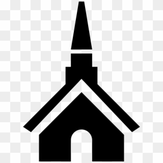 Church Svg Steeple Clipart - Church Emoji Black And White, HD Png Download