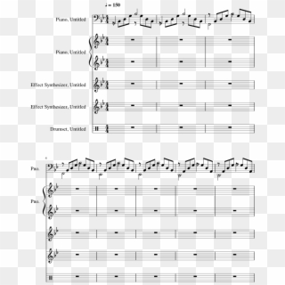 Flare - Sheet Music, HD Png Download