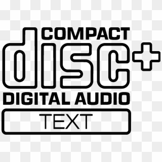 Cd Extra Text - Compact Disc Digital Audio Text, HD Png Download
