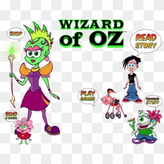 Wizard Of Oz - Cartoon, HD Png Download
