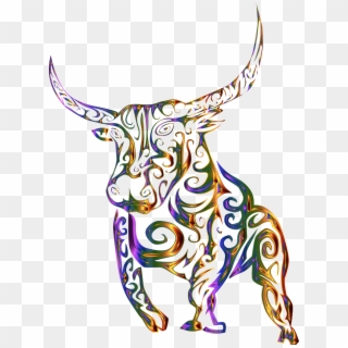 Tribal Bull Cow Free Picture - Bull Tattoo, HD Png Download