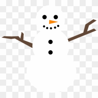 Snowman Happy Holiday Decorations Snowflake - Snowman, HD Png Download