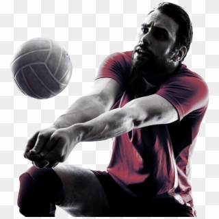 Volleyball - Football Player, HD Png Download