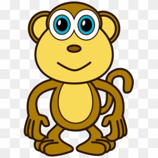 Monkey Cartoon Monkey Cartoon A Mohn Thing - Cartoon, HD Png Download