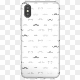 Dark Moustaches Case Iphone Xs Max Tough - Mobile Phone Case, HD Png Download