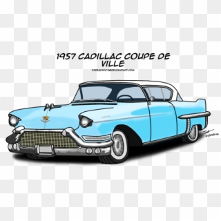 Cadillac Vector Sedan Deville - Cartoon Coupe De Ville, HD Png Download