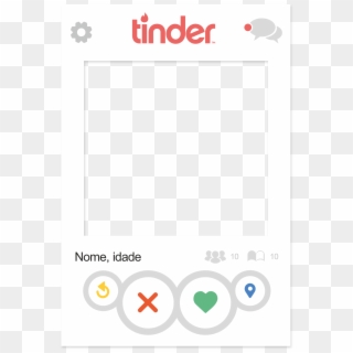 Molduras Tinder - Tinder, HD Png Download