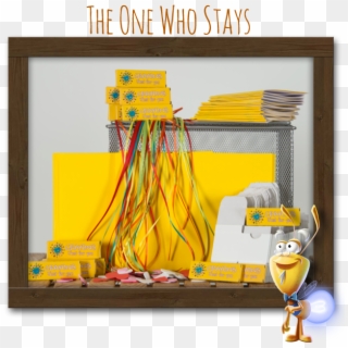 The One Who Stays Crafts Supplies - Cartoon, HD Png Download