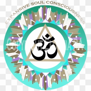 Window Decal Om Expansive Soul Consciousness - Om Symbol, HD Png Download