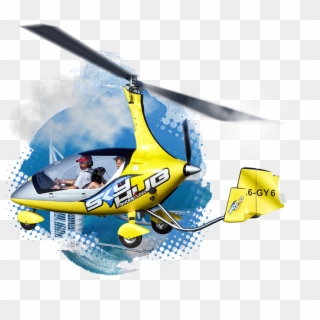 Skydiving Plane Png - Gyrocopter Dubai, Transparent Png