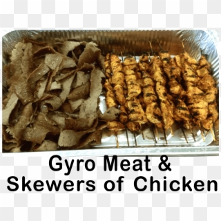 Gyro Meat Chicken Skewers - Brochette, HD Png Download