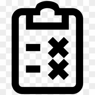 Graphic Black And White Project Vector Exam - Scorecard Icon Svg, HD Png Download