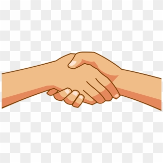 Free Handshake Clipart - Transparent Hold Hand Png, Png Download ...