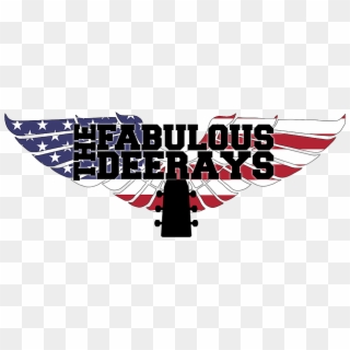 Fabulousdeerays Flagwings Cropped - Graphic Design, HD Png Download