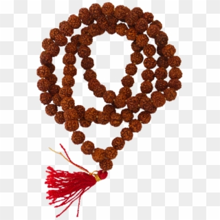 Rudraksha Mala Mala Beads Png, Transparent Png